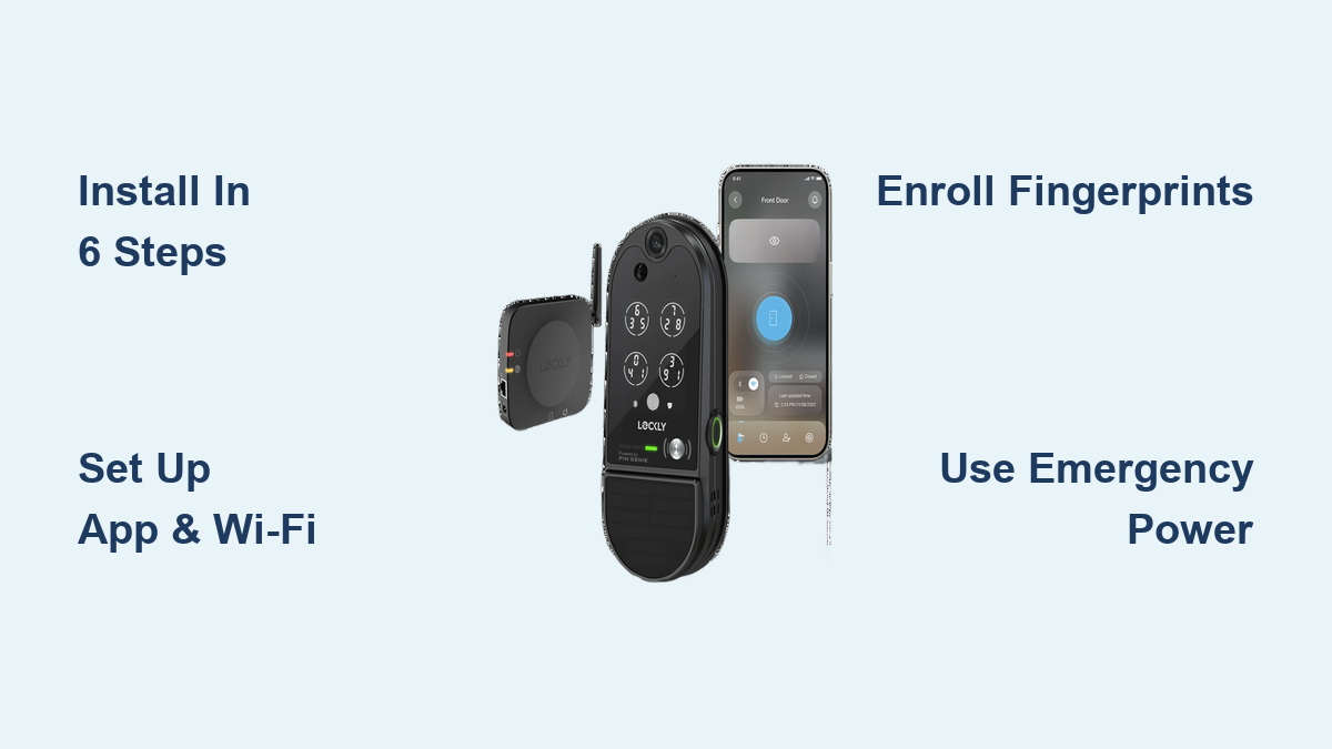 How to Use Lockly Smart Lock: Quick Setup Guide