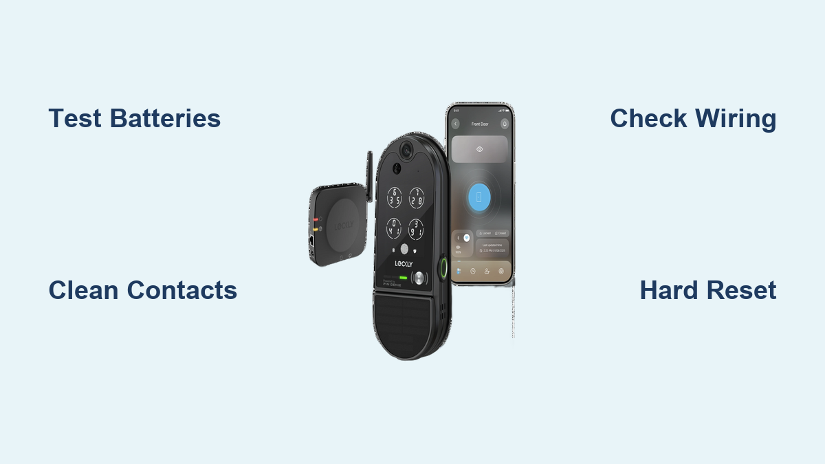 How to Fix Lockly Smart Lock Not Working