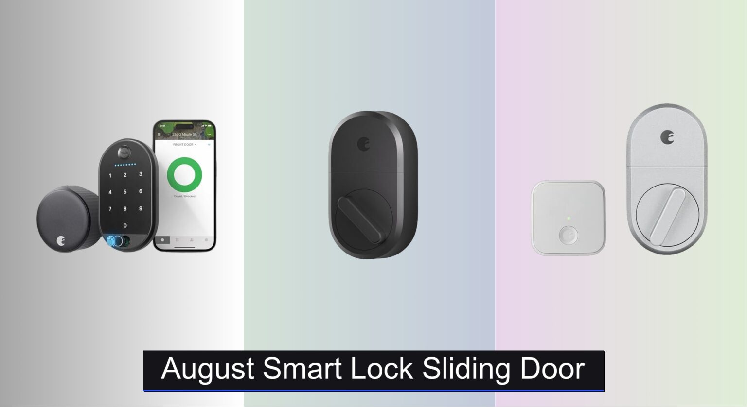 Sliding Lock System 4 Best August Smart Locks for Sliding Doors 2025